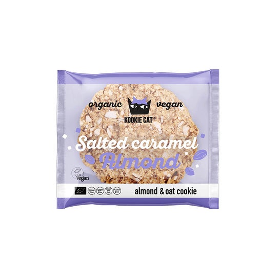 Kookie Cat Galleta Almendra con Caramelo y Sal 50 g