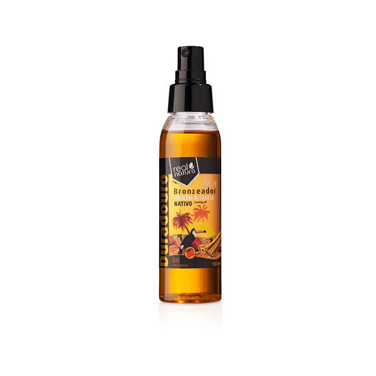Real Natura Duradouro Aceite Bronceador Urucum + Canela 100ml