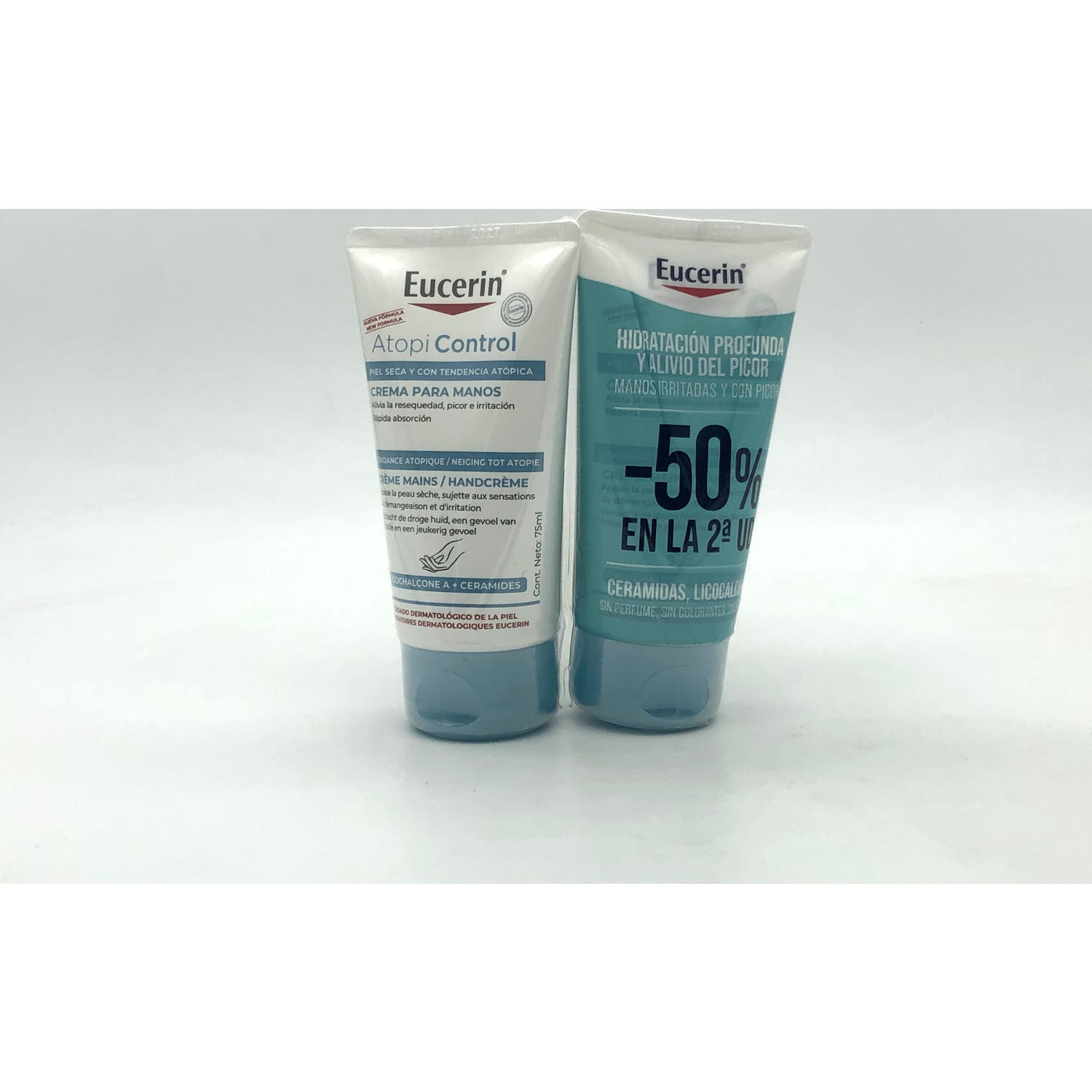 Eucerin Duplo AtopiControl Crema De Manos 2x75ml