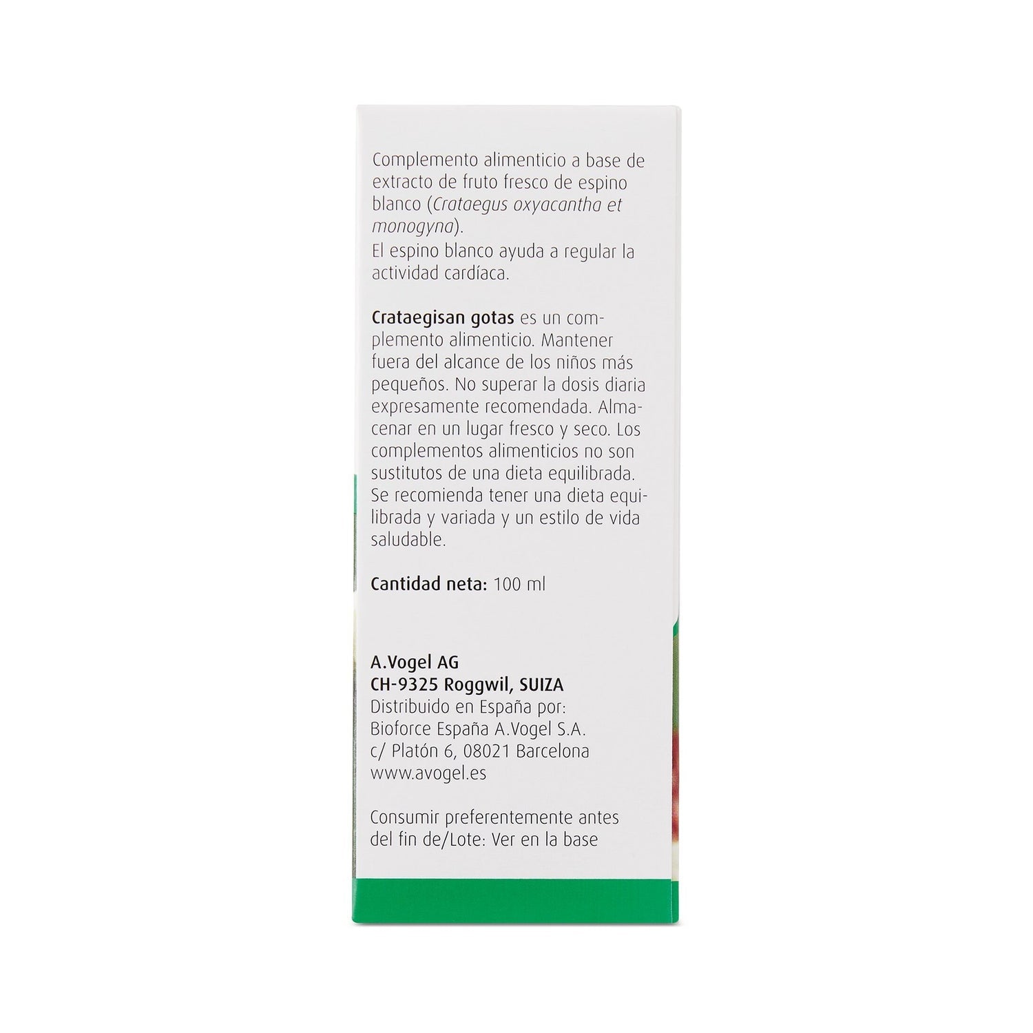 A. Vogel Crataegisan Gotas 100ml