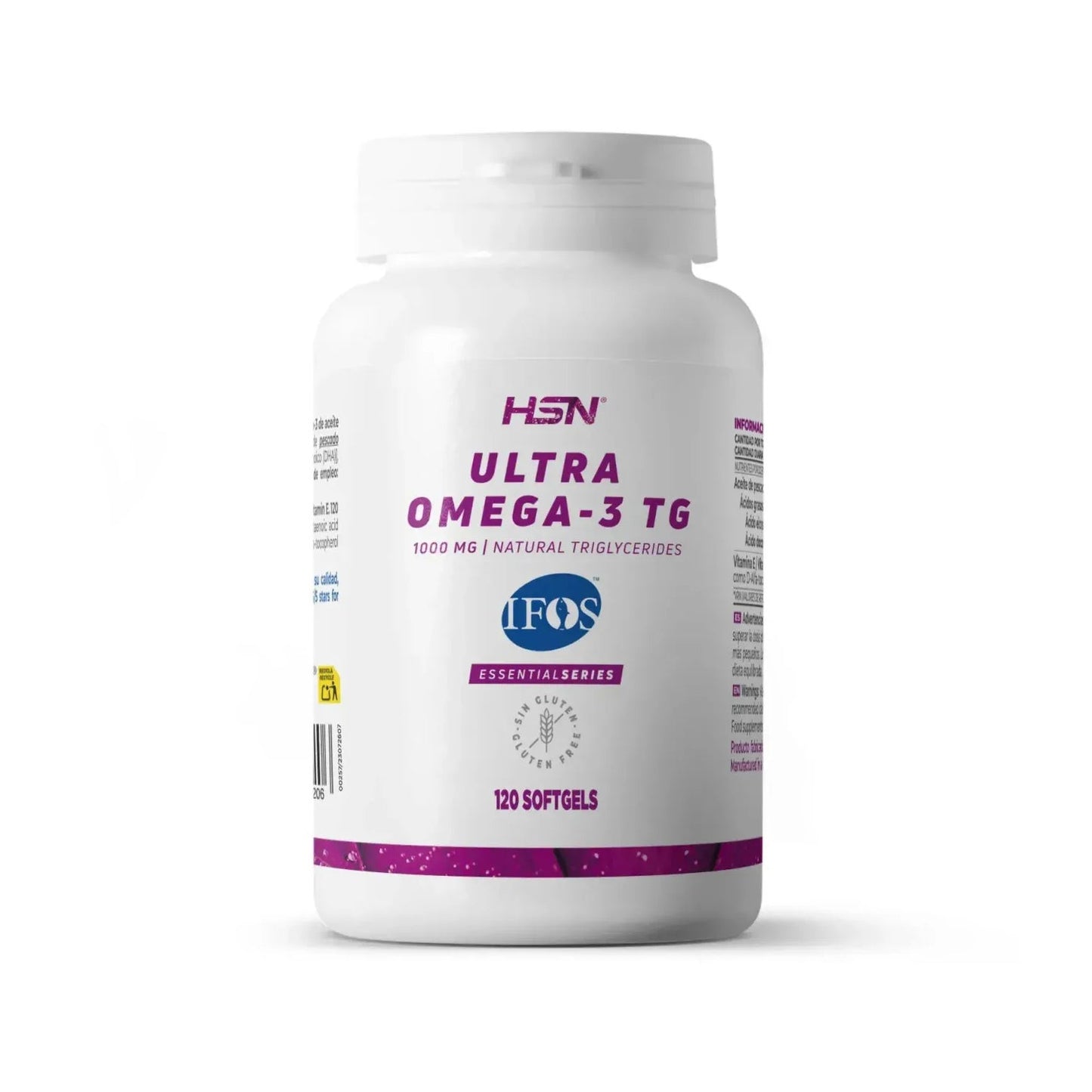 HSN Ultra Omega-3 TG IFOS 1000mg 120 perlas