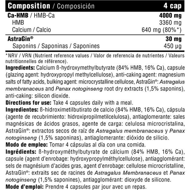 DMI Nutrition HMB 4000+ HMB + AstraGin 100caps