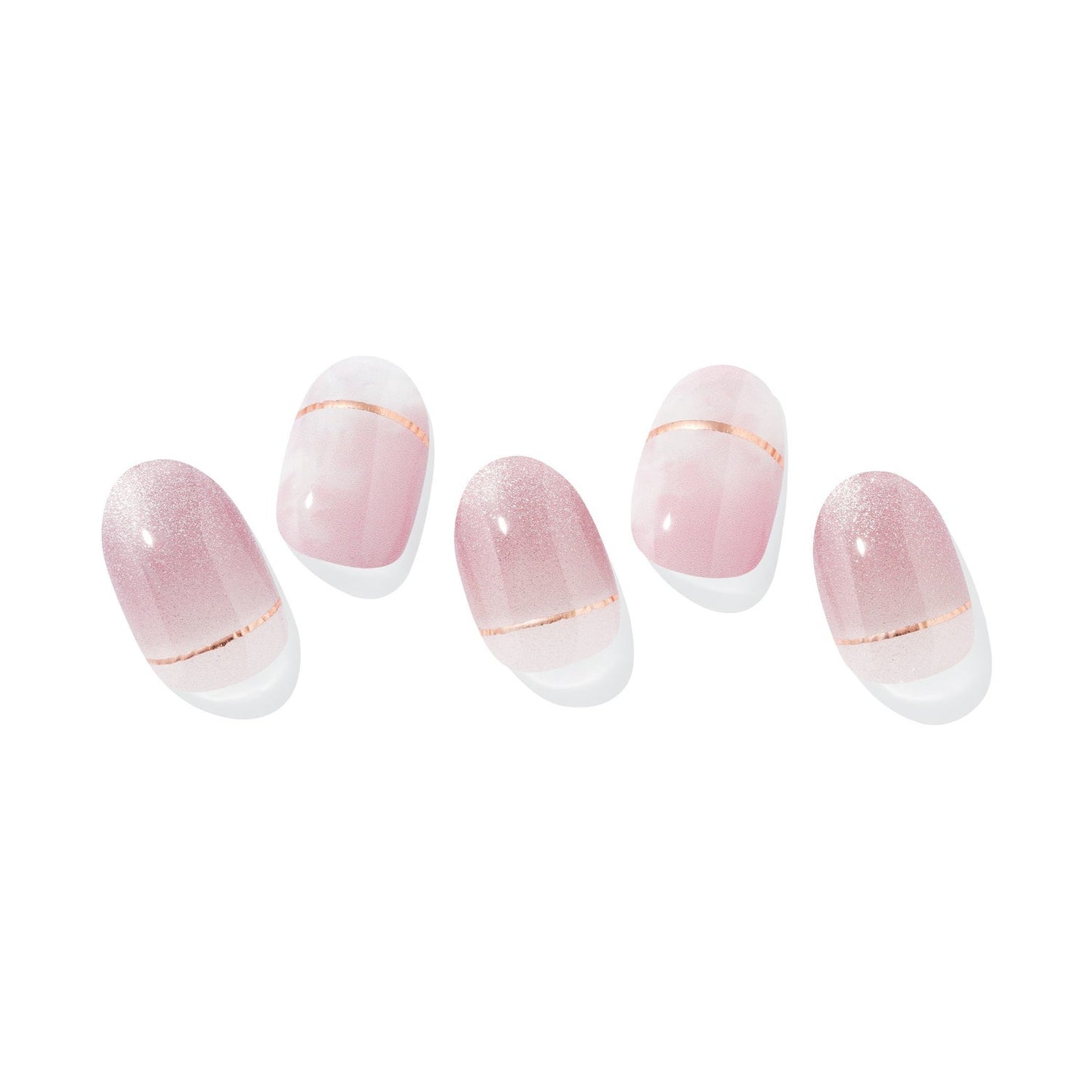 Ohora Gel Nail Strips N Blooming Mauve 30uds