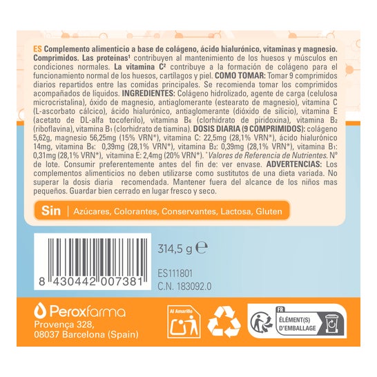 Epaplus Arthicare Colágeno+ Ác. Hialurónico + Magnesio 448comp