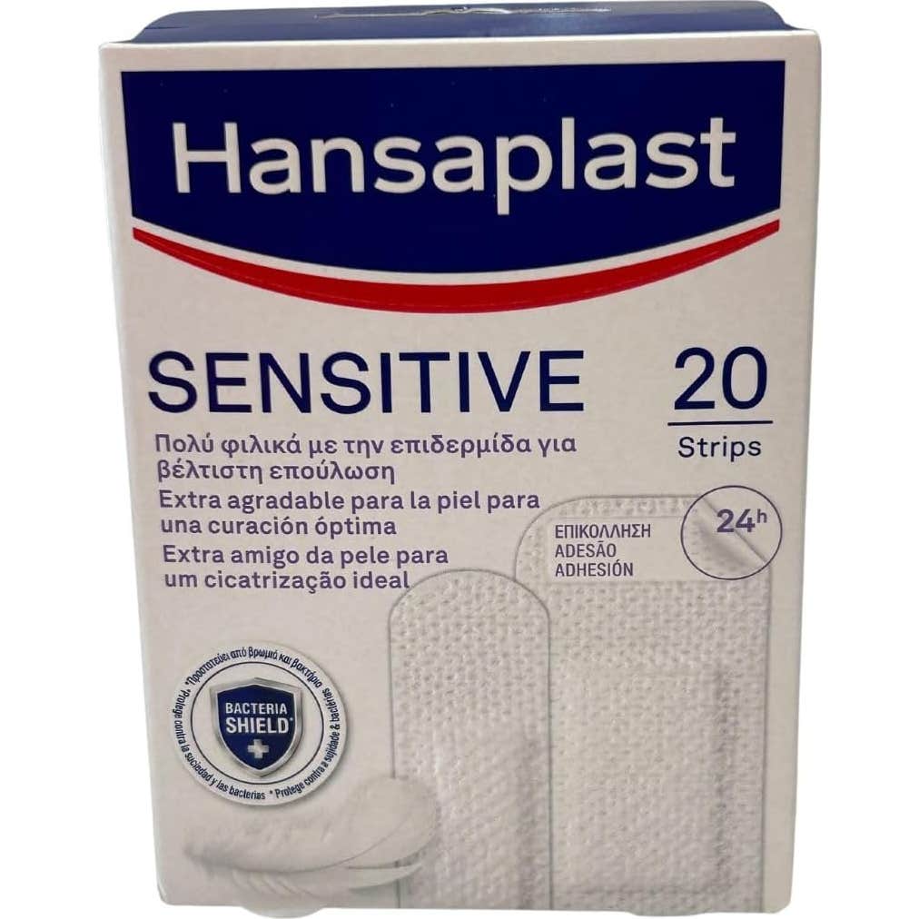 Hansaplast Sensitive Apósitos 2 Tamaños 20uds