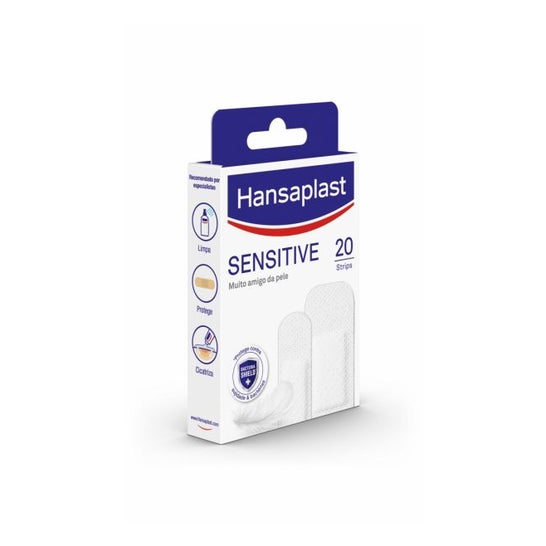 Hansaplast Sensitive Apósitos 2 Tamaños 20uds