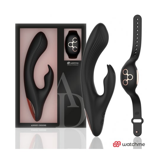 Anne's Desire Rabbit Control Remoto Watchme Negro Gold 1ud