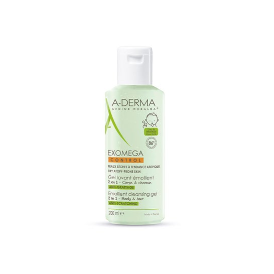 A-Derma Exomega Control Gel Corporal y Cabello Eco 200ml