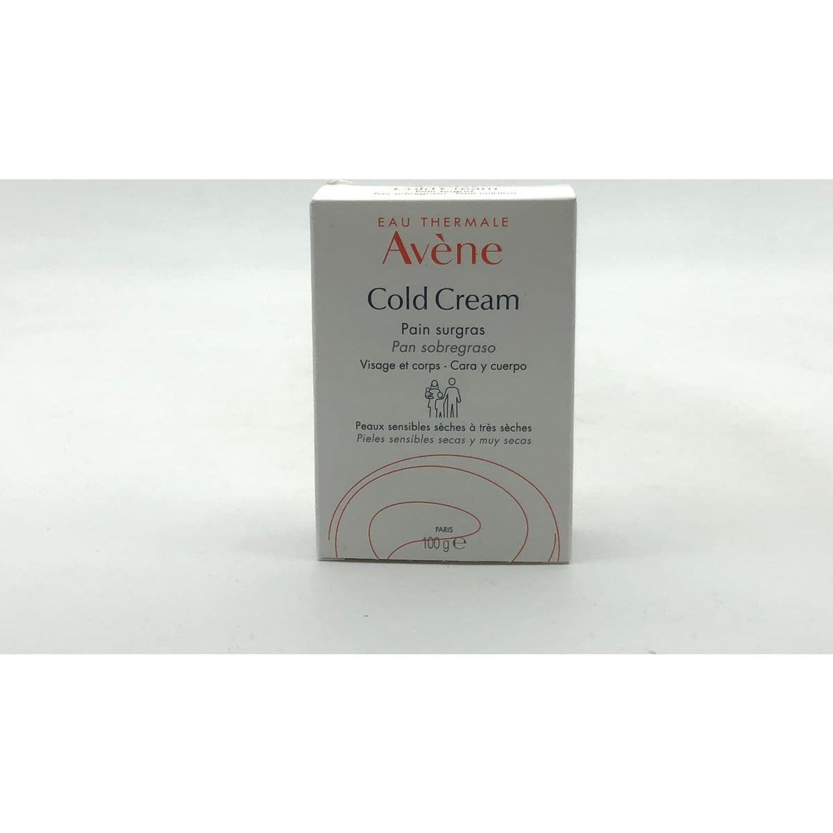 Avène Cold Cream Pan Limpiador Ultranutritivo 100g