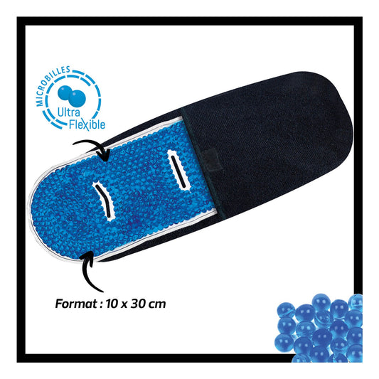 Actipoche Cojín Térmico Multi Zonas con Microperlas Frío/Caliente 10x30cm