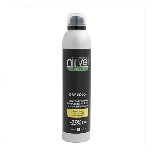 Nirvel Green Dry Color Spray Rubio Claro 300 ml