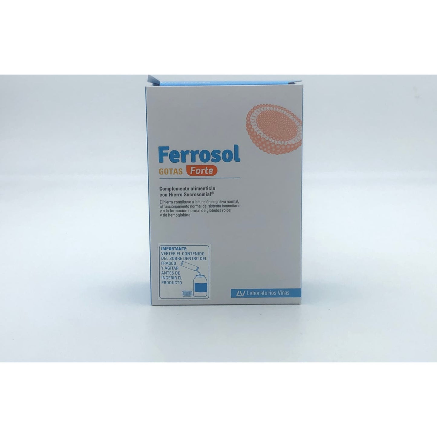 Ferrosol Gotas Forte 30ml + 1 Sobre 2,5g
