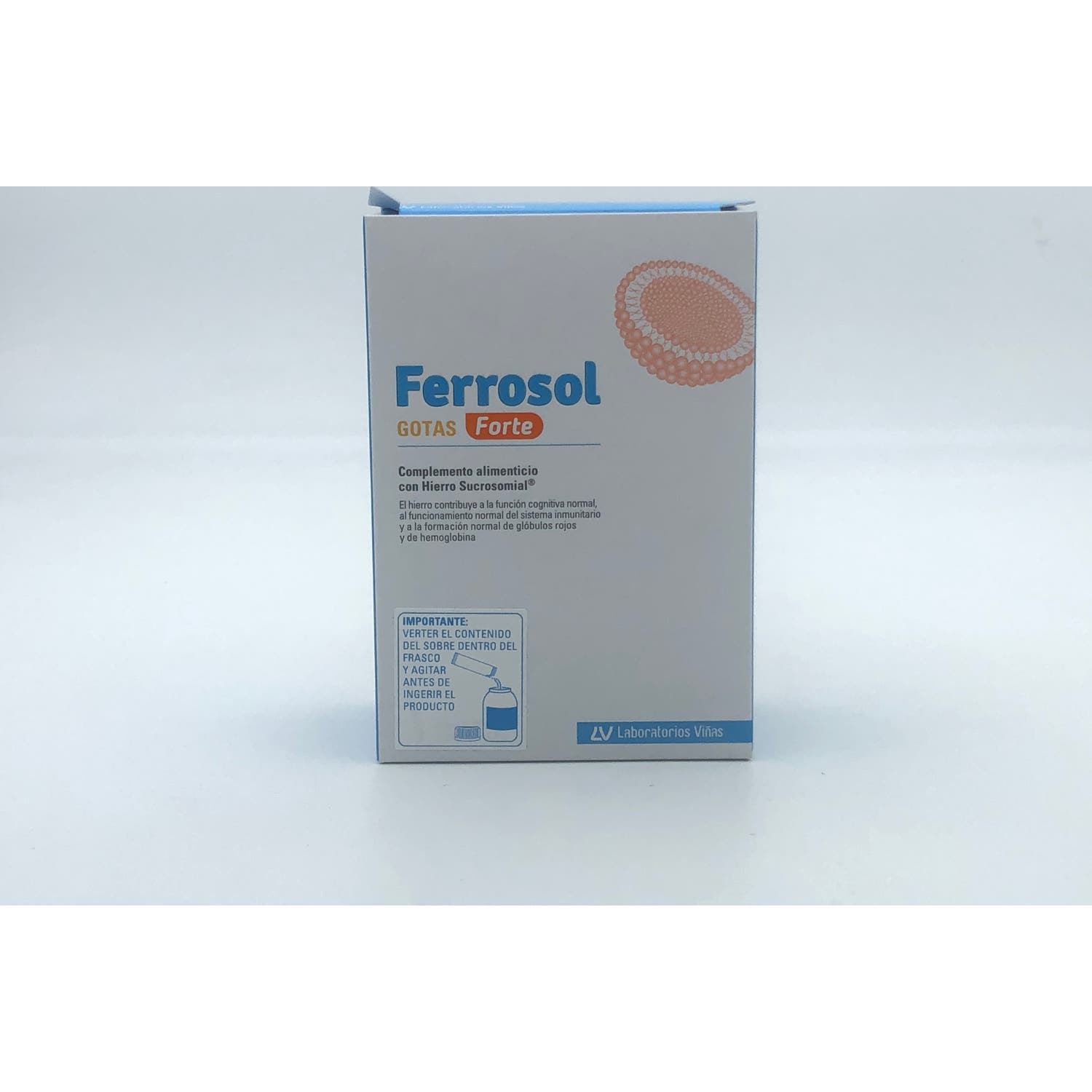 Ferrosol Gotas Forte 30ml + 1 Sobre 2,5g