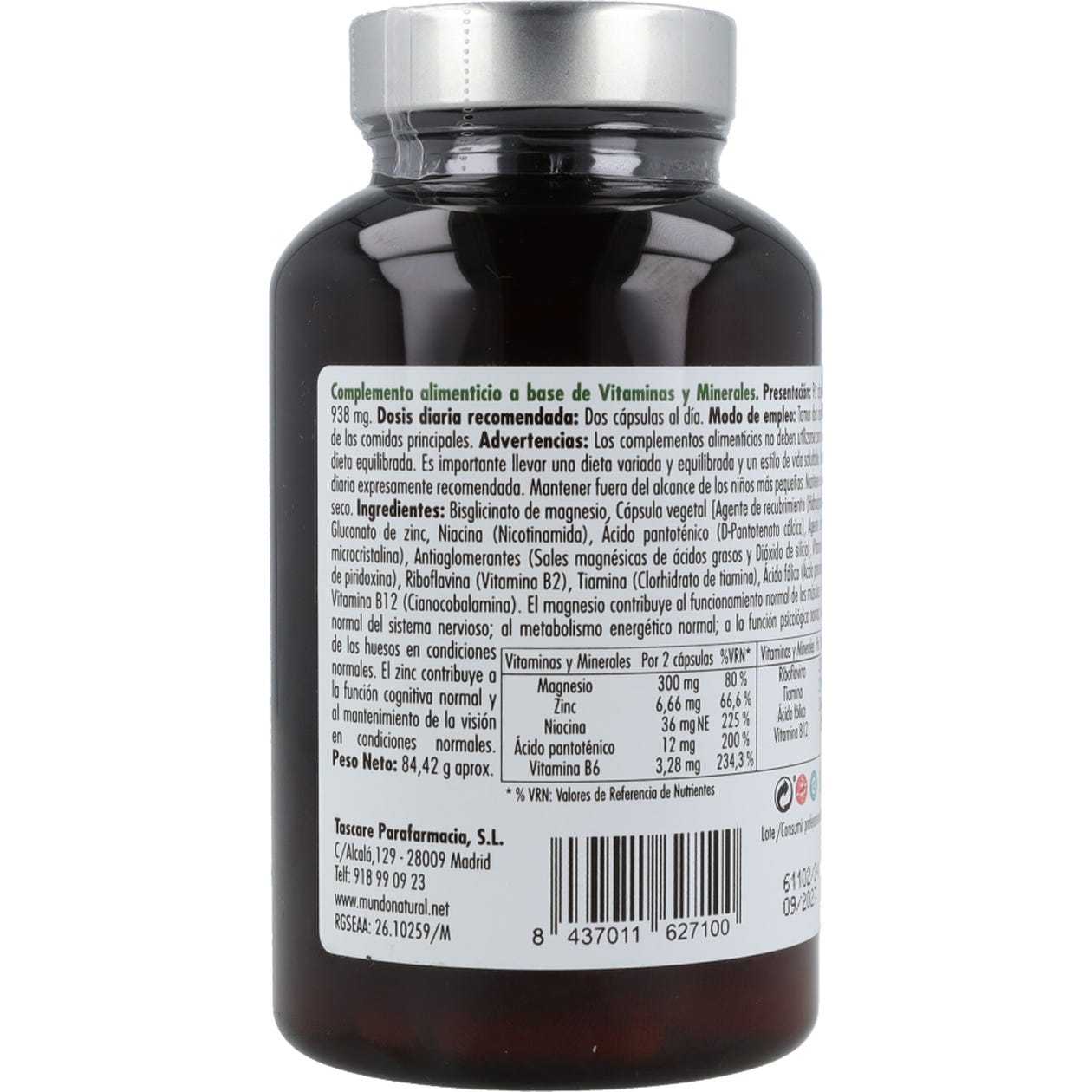 MundoNatural Tendiplus® 90 Cápsulas