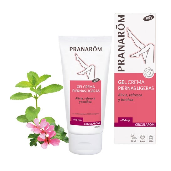 Pranarôm Circularom Gel Crema Piernas Ligeras BIO 100ml