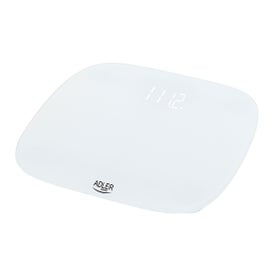 Adler Ad8176 Báscula Baño Digital 180kg Vidrio Templado Bla 1ud