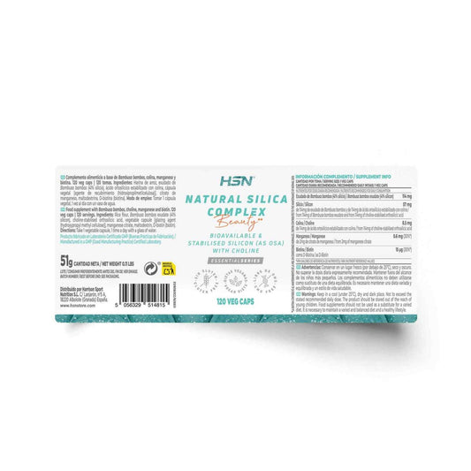 HSN Silicio Natural Complex 120vcaps