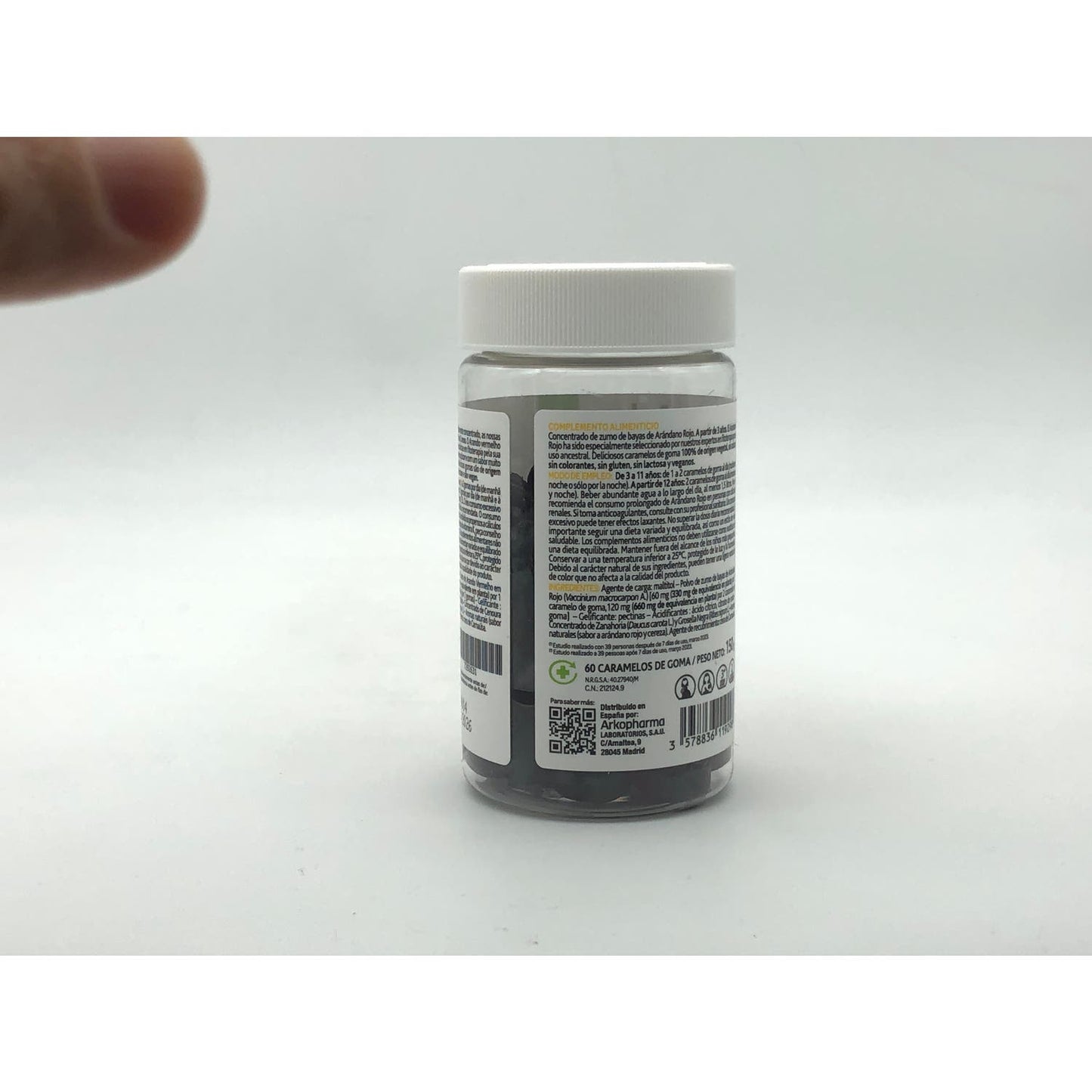 Arkopharma Arkogummies Arándano Rojo 60uds