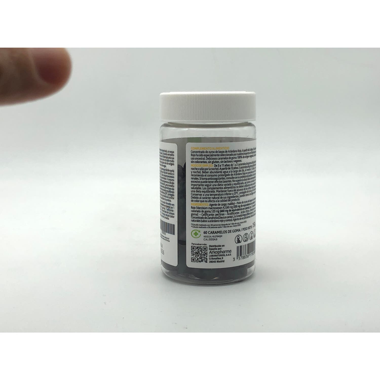 Arkopharma Arkogummies Arándano Rojo 60uds