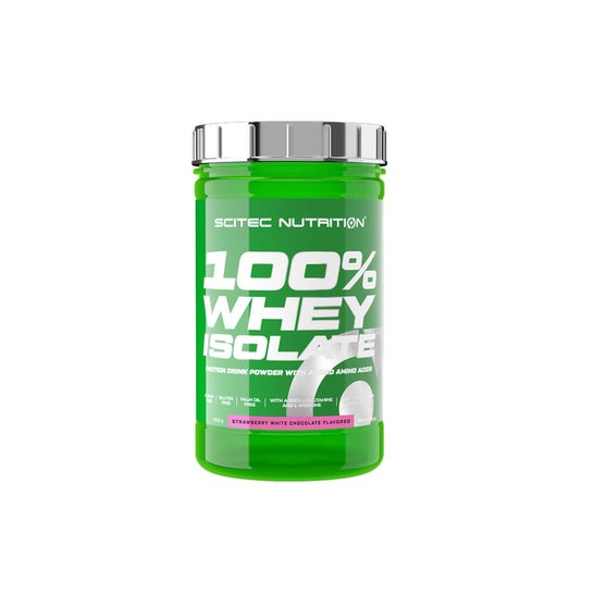 Scitec Nutrition 100% Whey Isolate Fresa Choco Blanco 700g