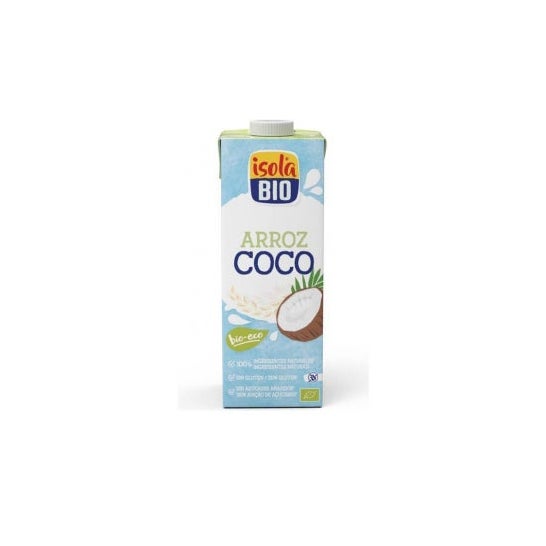 Isola Bio Bebida Arroz Coco 1l