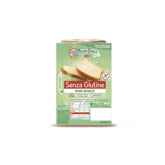 Mulino Bianco Sin Gluten Pan Blanco 300 g