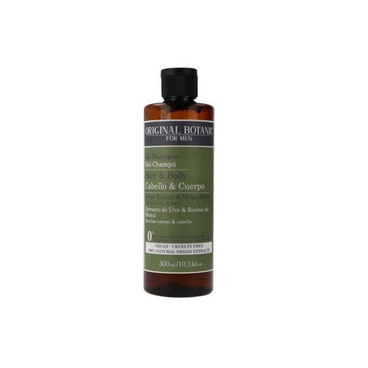 Original Botanic Men Gel Shampoo Cabello Cuerpo 300ml