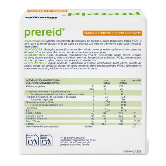 Humana Electrolit Líquido 250ml