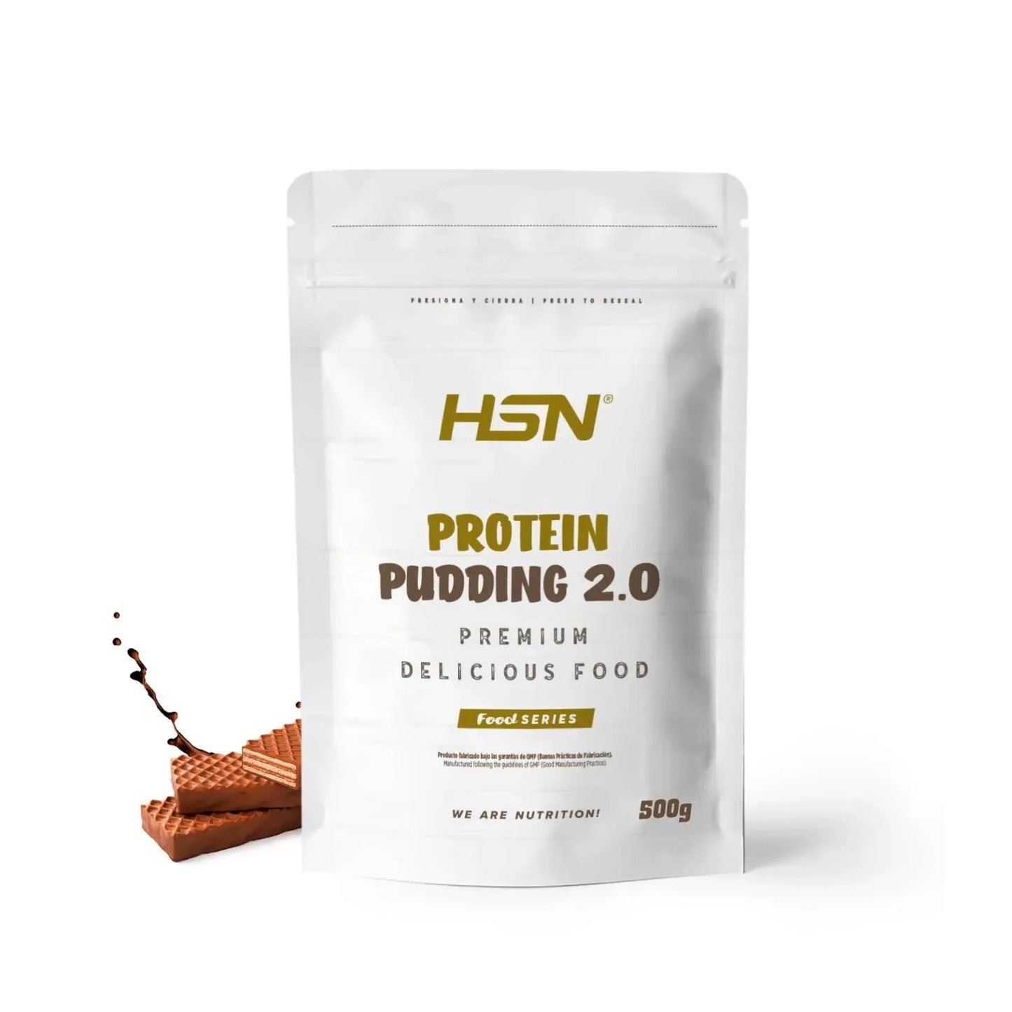 HSN Pudding Proteico 2.0 Barquillo de Chocolate 500g