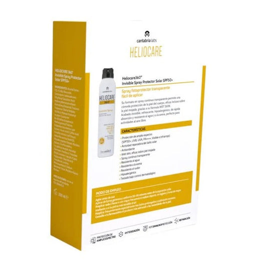 Heliocare 360 Spray Invisible SPF50+ 2x200ml
