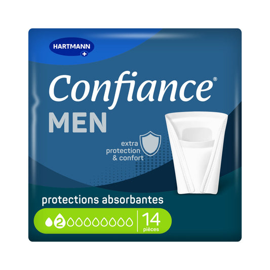 Confiance Men Absorción 2G 14uds