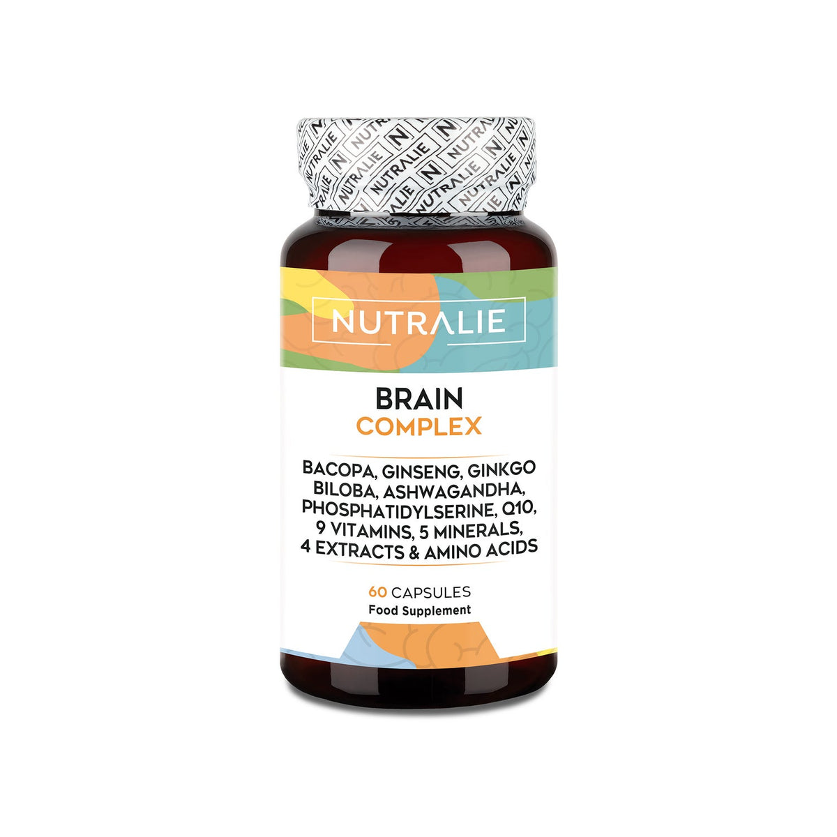 Nutralie Brain Complex Nootrópico Agilidad Mental 60 caps