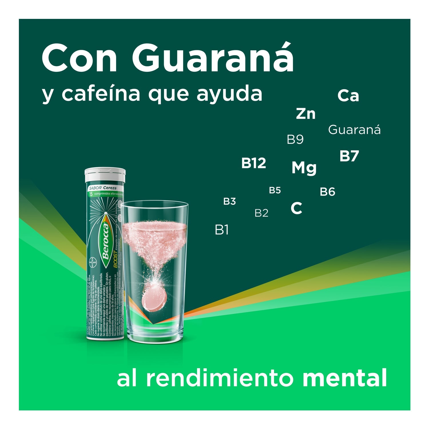 Berocca Boost Guaraná Efervescente 30comp