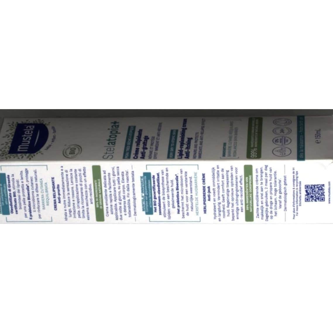 Mustela Stelatopia+ Crema Relipidizante 150ml