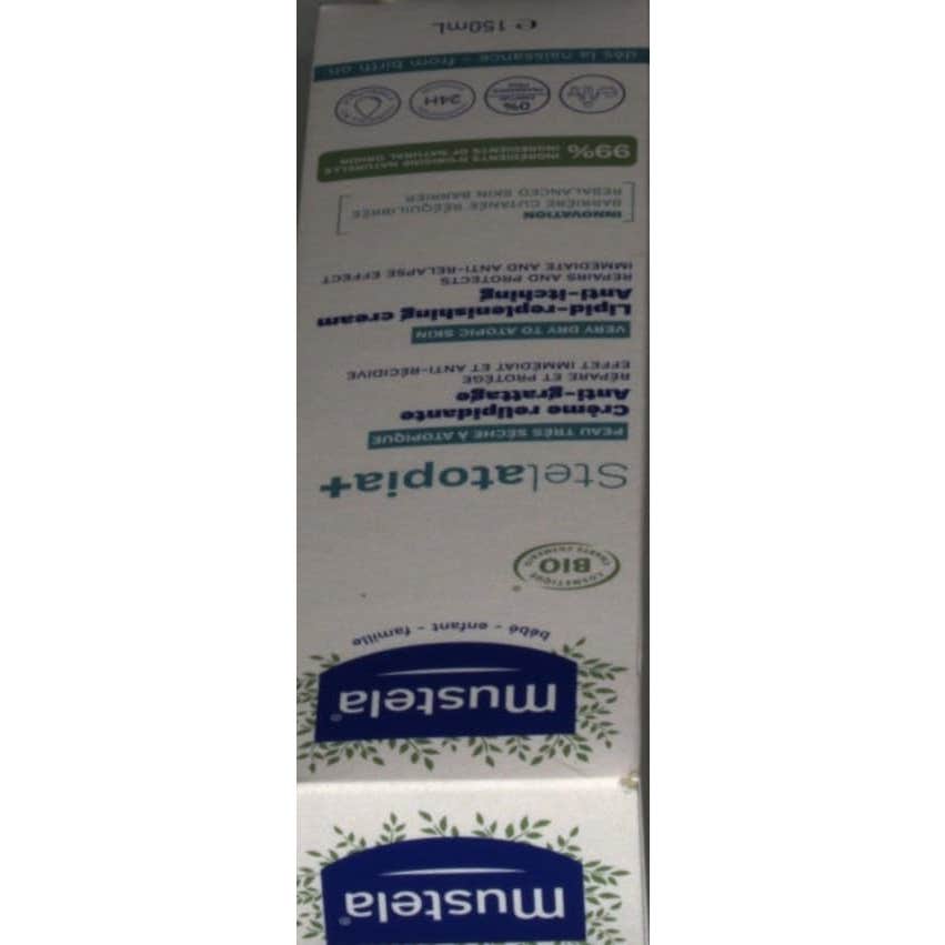 Mustela Stelatopia+ Crema Relipidizante 150ml
