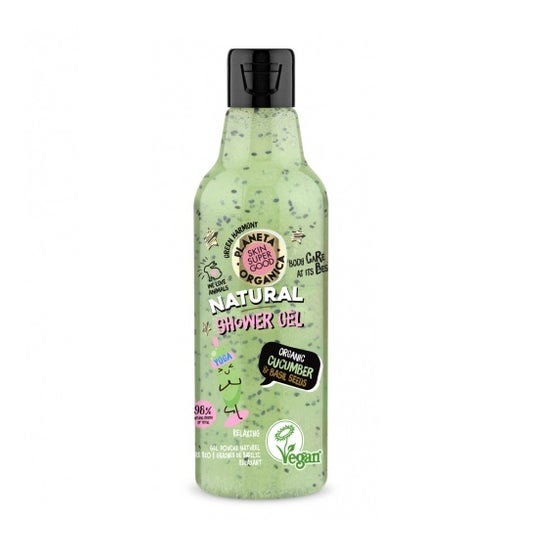 Planeta Organica Cucumber & Basil Seed Organic Gel Baño 250 ml