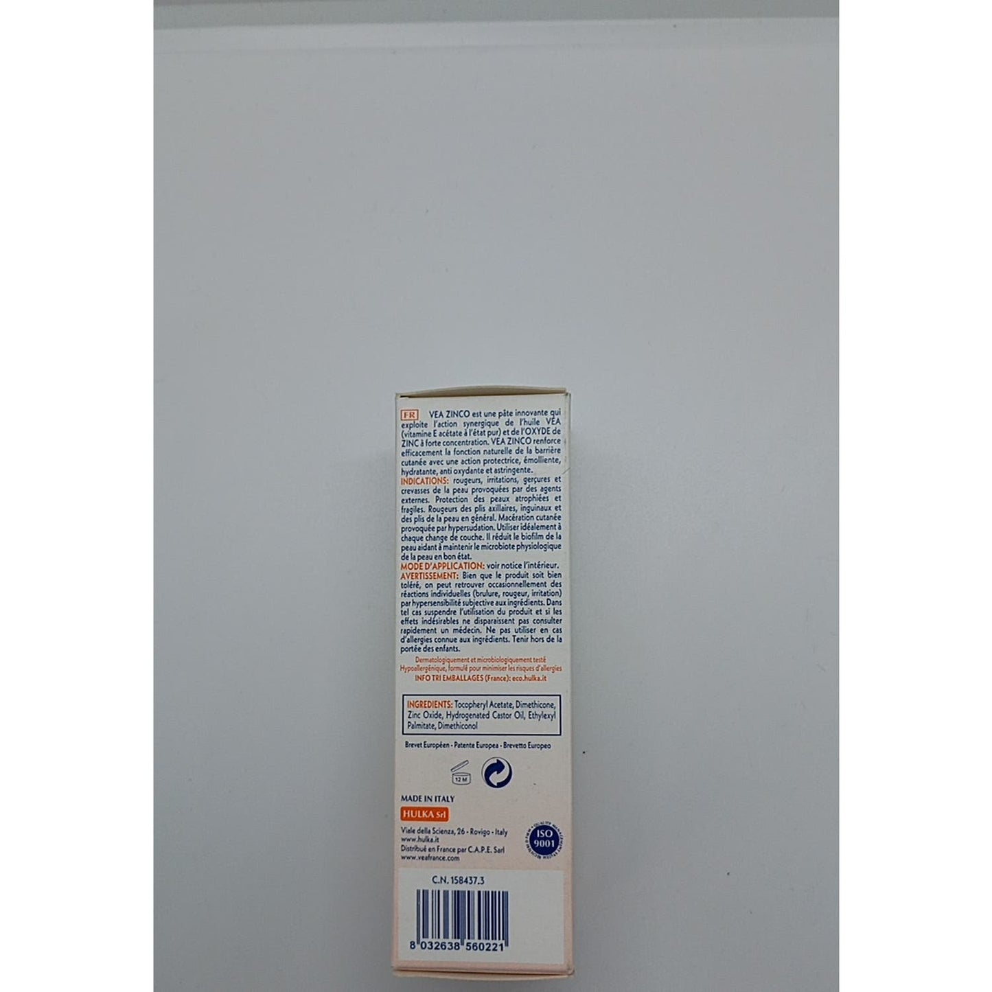 Vea Zinco pasta 40ml