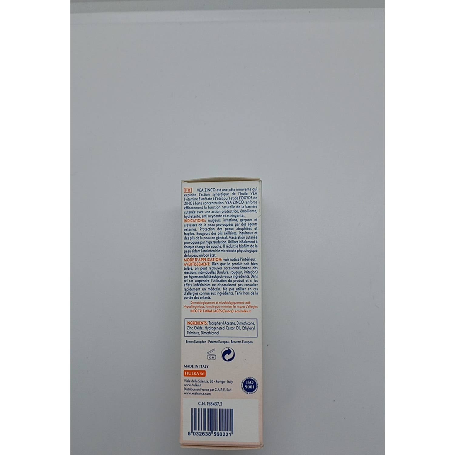 Vea Zinco pasta 40ml