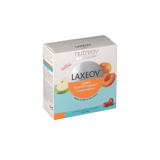 Nutreov Transit Express Transit Cubes Manzana Albaricoque 20 cubos