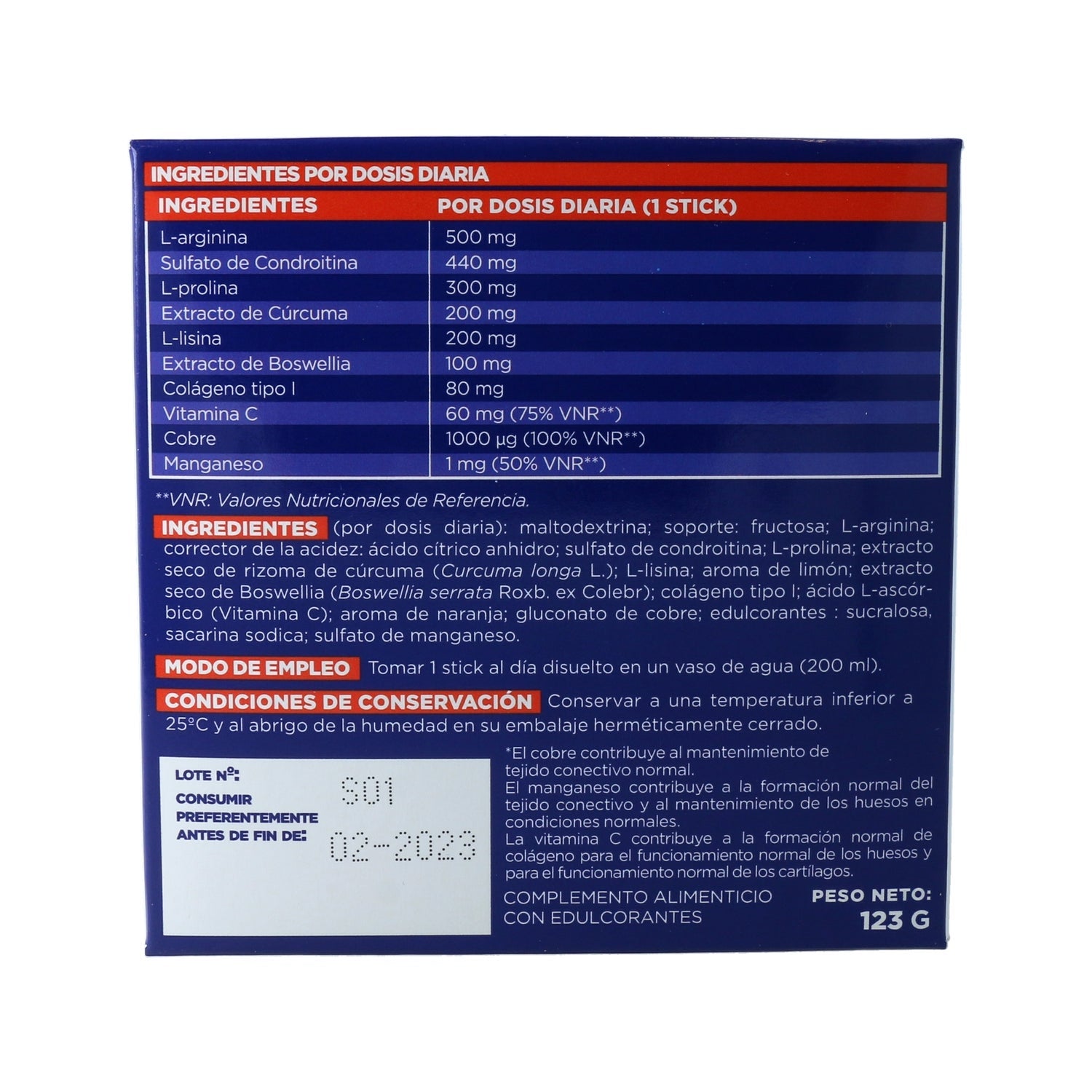 Forté Pharma TendoActive Plus 20 Sticks