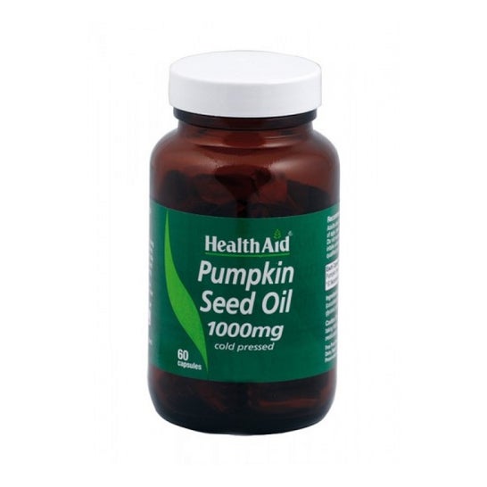 Health Aid Aceite de Semilla de Calabaza 1000mg 60caps