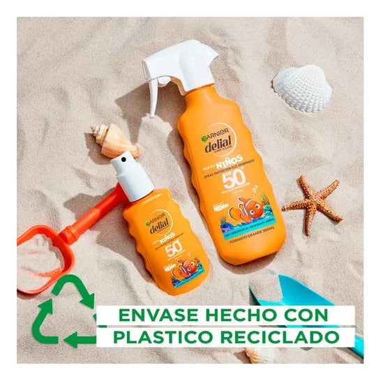 Garnier Delial Niños Spray Protector Eco-Diseñado SPF50+ 150ml