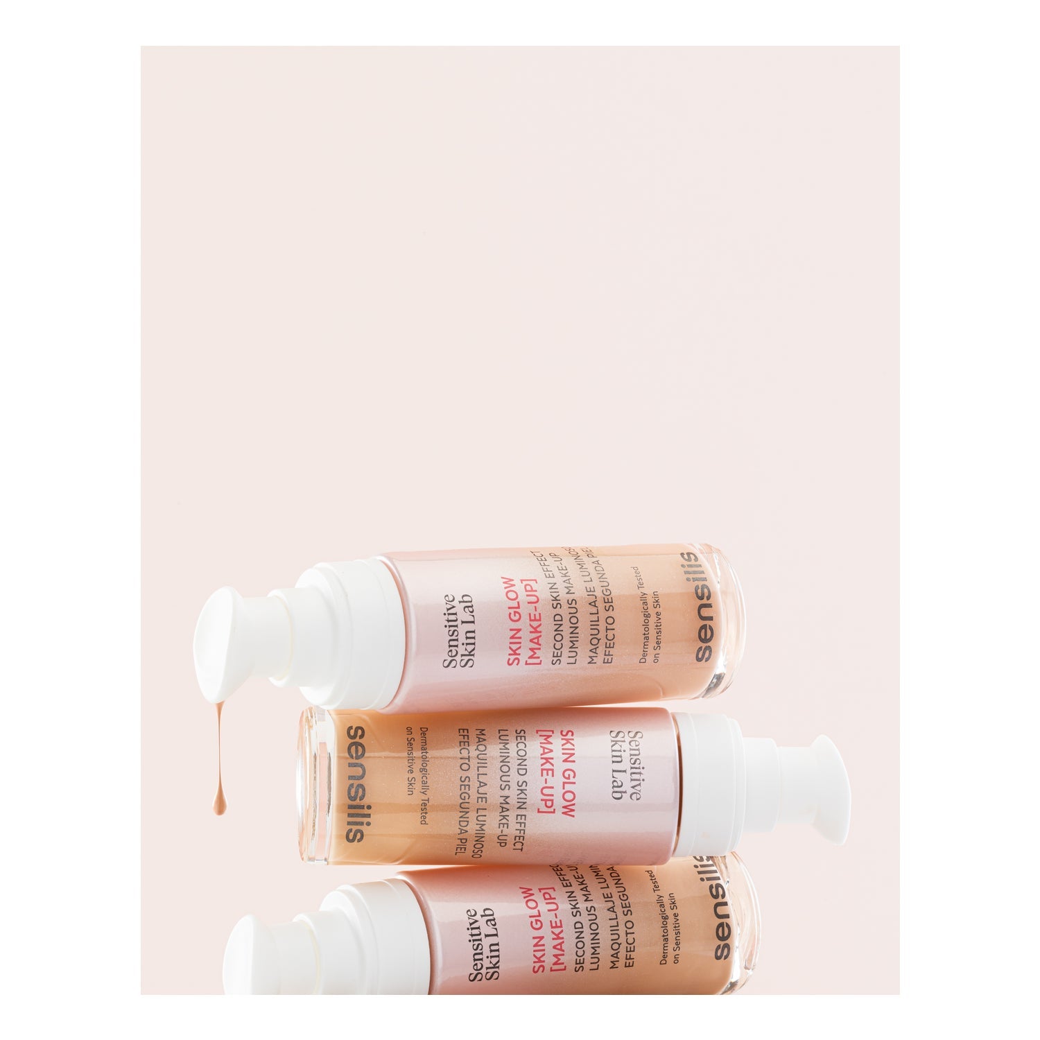 Sensilis Skin Glow [Make-up] Maquillaje Luminoso Efecto Segunda Piel 05 Pêche Doré 30ml