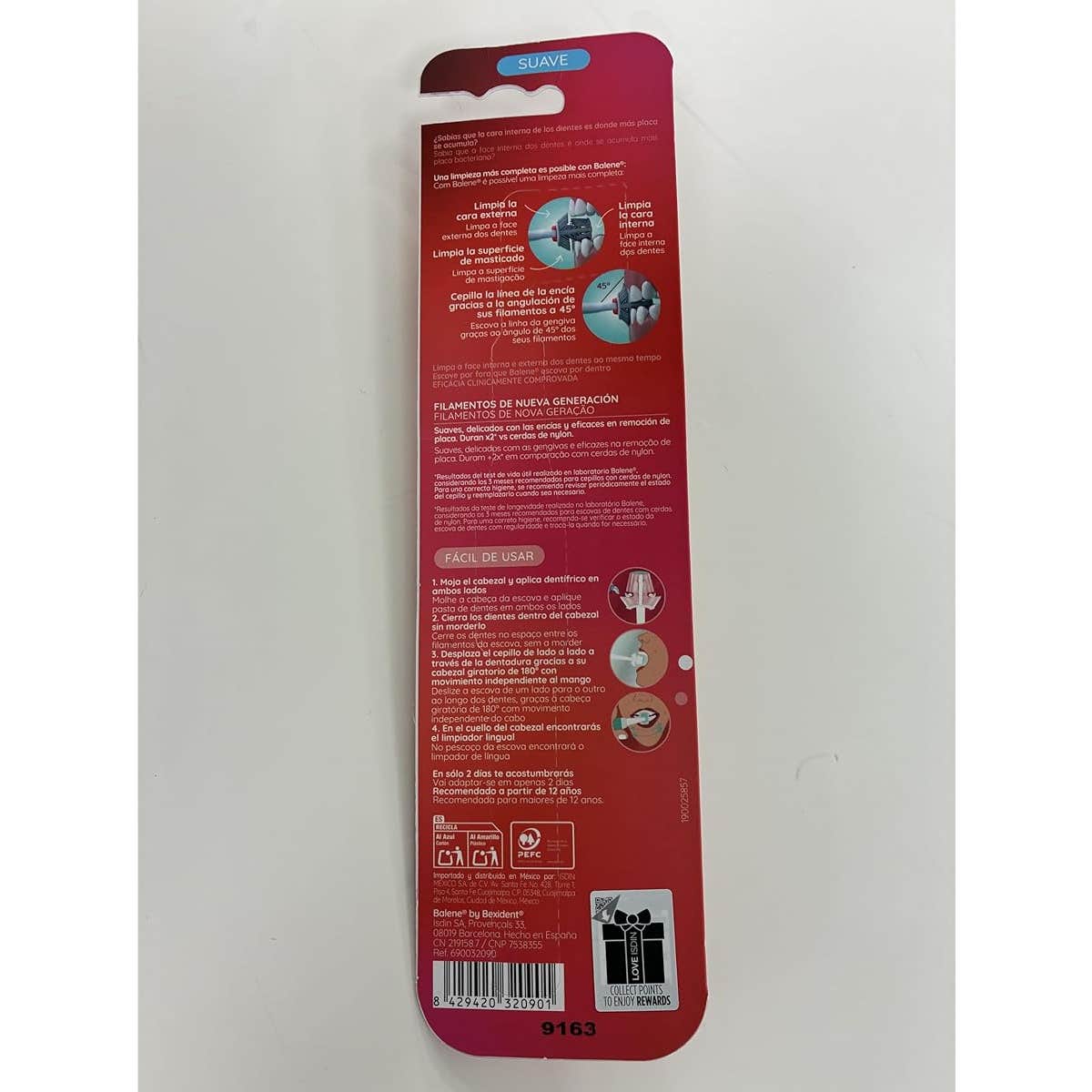Isdin Bexident Cepillo Dental Adulto Medio Coral 1 ud