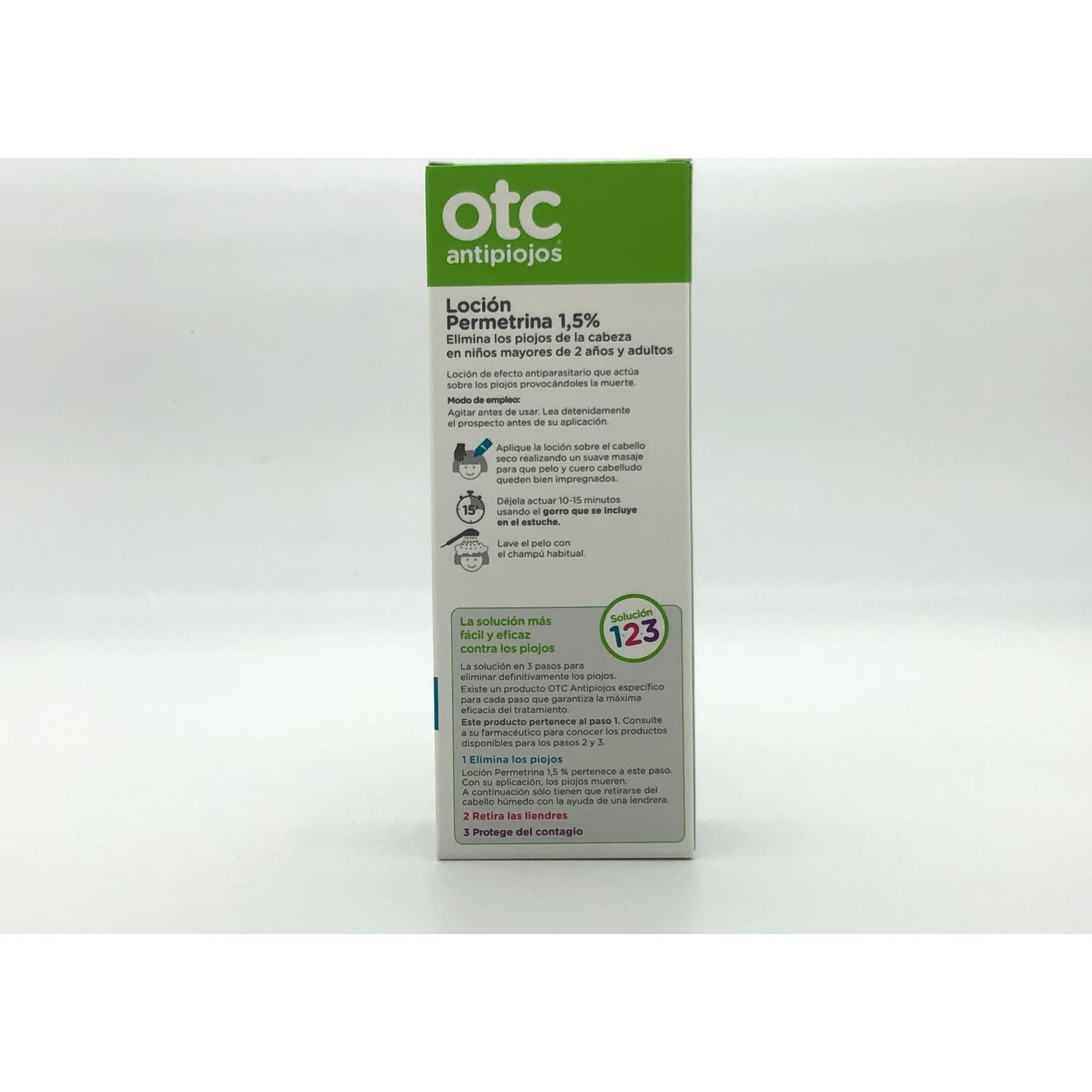 OTC Antipiojos Permetrina 1,5% Loción 100ml