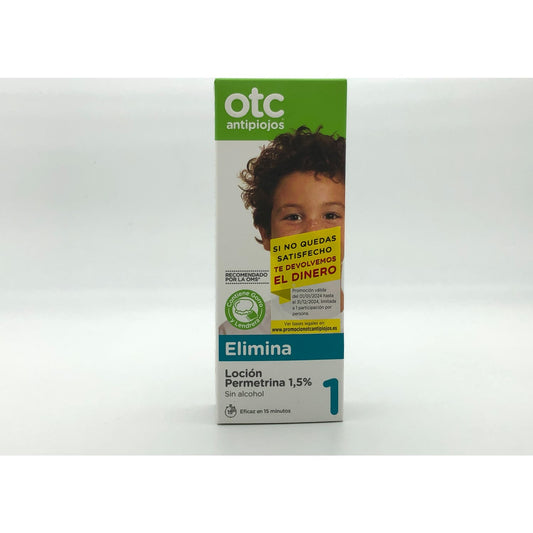 OTC Antipiojos Permetrina 1,5% Loción 100ml