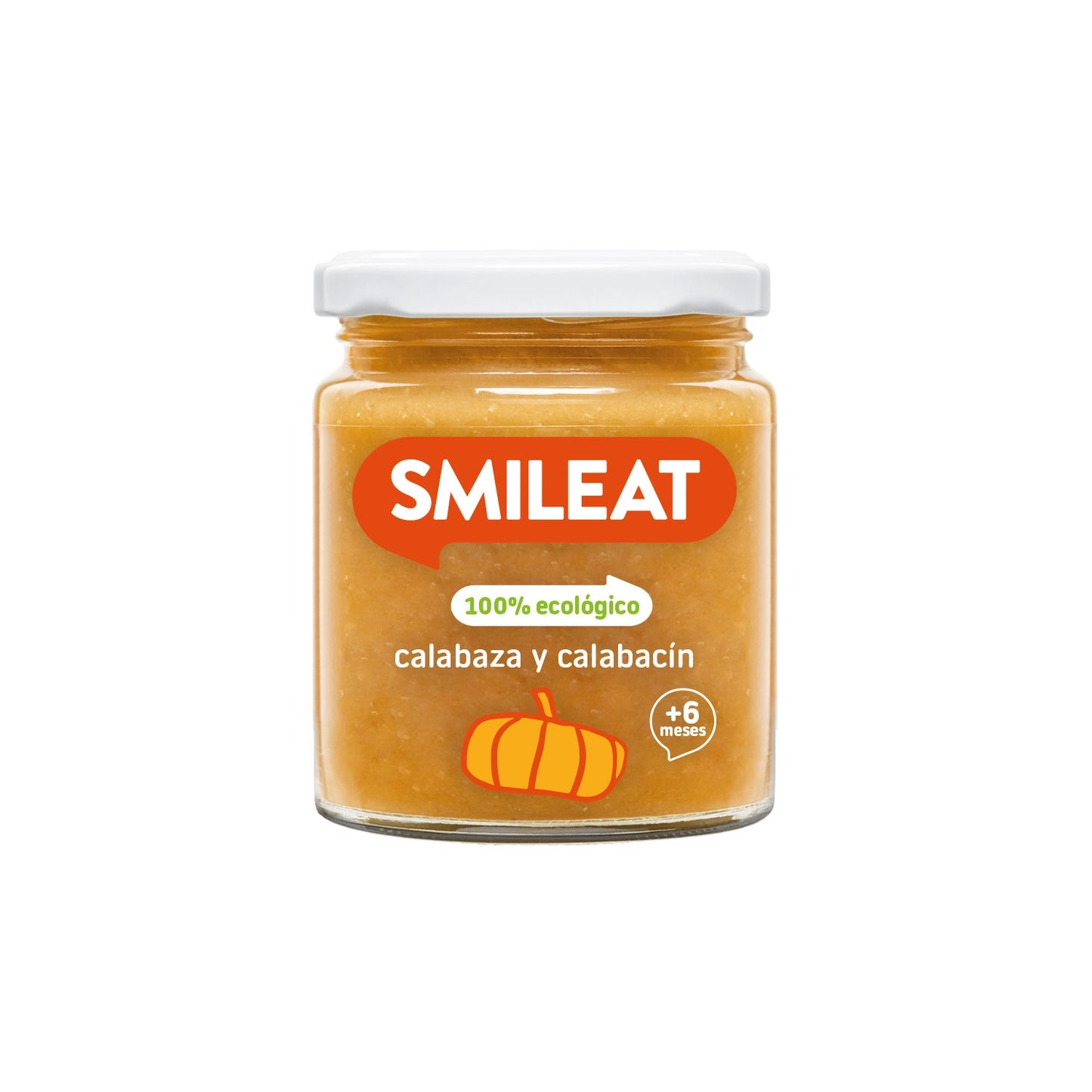 Smileat Tarrito Ecológico de Calabaza y Calabacín 230g