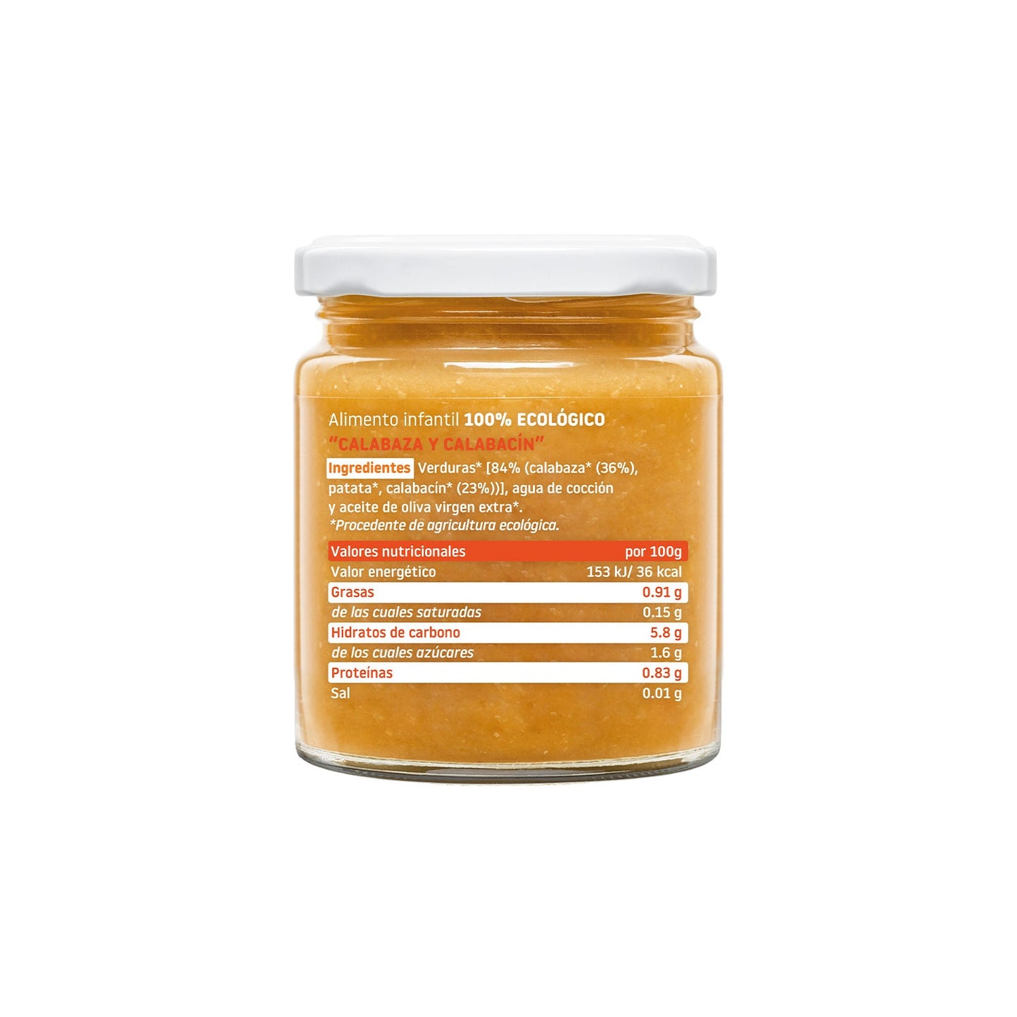 Smileat Tarrito Ecológico de Calabaza y Calabacín 230g
