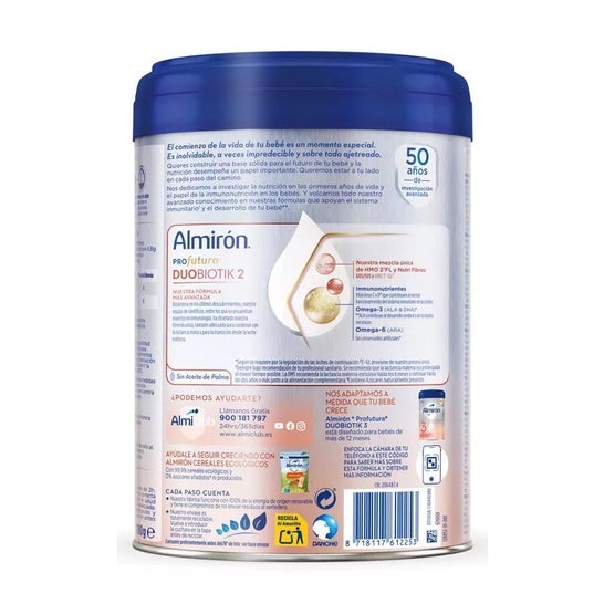 Almirón Profutura Duobiotik 2 Leche de Continuación 800g
