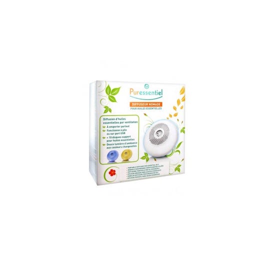 Puressentiel Difusor Nómada USB Por Ventilación Sin Agua